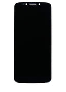 Pantalla LCD de repuesto negra para Motorola Moto G6 Play XT1922 (2018), ideal para reparar display roto.