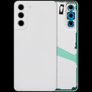 Tapa trasera blanca para Samsung Galaxy S21 FE 5G SM-G990, con lente de cámara, repuesto Aftermarket Plus.