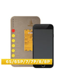 Tester de LCD DL100 para pantallas iPhone 6S, 7 y 8 Plus, herramienta de reparación de display.
