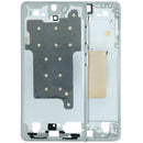 Chasis mid frame plateado "Silver Shadow" para Samsung Galaxy S26 5G (SM-S936B), repuesto de reparación.