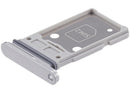 Bandeja SIM dual blanca para Samsung Galaxy S25 FE 5G (S731), repuesto original.