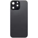 Compra una tapa trasera usada de grado B para iPhone 16 Pro Max en color negro titanio con placa de acero, carga inalámbrica, NFC, MagSafe, imán y flex de linterna en Xela Quetzaltenango.