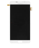 Pantalla LCD original Samsung Galaxy Note 5 N920 blanca perla, ideal para reparar display roto.