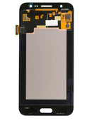 Pantalla OLED Service Pack negra para Samsung Galaxy J5 (J500 / 2015), repuesto original para reparación.