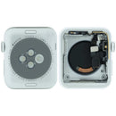Carcasa plateada de aluminio para Apple Watch Series 3 de 42mm (A1861, A1891, A1892) celular, grado A.