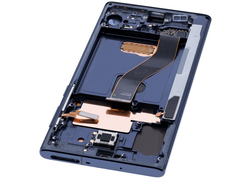 Reparación de pantalla OLED con marco para Samsung Galaxy Note 10 en Quetzaltenango.