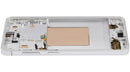 Pantalla Samsung Galaxy S26 5G blanca, display LCD de repuesto para reparación de pantalla rota.