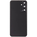 Tapa trasera Brave Black para Samsung Galaxy A25 5G con lente de cámara, repuesto original.
