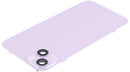 Tapa trasera para iPhone 14 Plus con placa, NFC inalambrico y magnetos MagSafe pre-instalados (Morado)