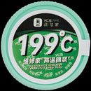 Pasta de soldadura YCS 199C para SMD, 50g, alta temperatura, ideal para reparación de componentes electrónicos.