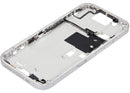 Chasis blanco titanio para iPhone 16 Pro (A3292, A3293) con botones de encendido y volumen, repuesto de reparación.