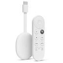 GOOGLE CHROMECAST 4 GENERACION SMART TV HUB CON COTROL NEGRO
