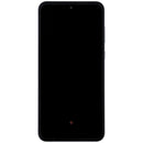 Pantalla OLED original Samsung Galaxy A55 5G A556 en color lila con marco, lista para reparación.