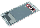 Tapa trasera original Samsung Galaxy S10 roja, back cover de repuesto para modelos SM-G973F.