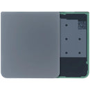 Tapa trasera de cristal original Samsung Galaxy Z Flip 3 5G gris, repuesto SM-F711B.