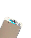 Pantalla LCD para iPhone 7 con placa de metal (Blanco)0
