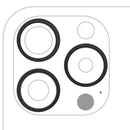 Aro de bezel de cámara trasera para iPhone 15 Pro Max negro, repuesto Apple A2849, A3105.
