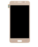 Pantalla LCD para Samsung Galaxy J5 Duos (J510 / 2016) original dorada