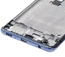 Pantalla refurbished negra para LG Q92 5G / Q920 con frame, lista para repuesto y reparación.
