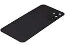 Tapa trasera Brave Black para Samsung Galaxy A15 5G (A156) con lente de cámara, repuesto de carcasa.