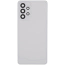 Tapa trasera blanca para Samsung Galaxy A33 5G, repuesto original para reparación de carcasa.