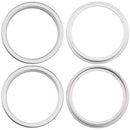 Encuentra en Xela Quetzaltenango el Anillo bisel de cámara trasera para iPhone 16 / 16 Plus en color blanco, conjunto de 2 piezas.