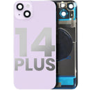 Encuentra tapa trasera usada con placa de acero y carga inalámbrica para iPhone 14 Plus en Quetzaltenango.