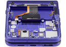Pantalla LCD refurbished azul Orient Blue con marco para Motorola Razr Ultra 2026 / Razr 70 Ultra (XT2655).