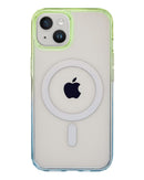 Encuentra el estuche delgado Slim Trance Octave iPhone 14 MagSafe en colores amarillo y verde en Quetzaltenango.