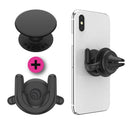 POPSOCKETS POPGRIP+POPMPUNT2 NEGRO