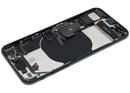 Tapa trasera Midnight para iPhone SE 2022 (A2595) con puerto de carga y componentes preinstalados, refurbished.