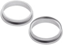 Anillo embellecedor blanco para cámara trasera de iPhone 17, juego de 2 piezas, paquete de 10 para reparación.