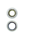 Lente de cámara trasera verde para iPhone 12/12 Mini, con bracket y aro, repuesto 10 pack.