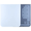 Tapa trasera inferior original Samsung Galaxy Z Flip 7 FE 5G blanca, repuesto para reparación F761.