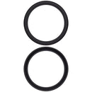 Anillo bisel de cámara trasera negro para iPhone 16e/17e, repuesto para lente de cámara Apple.