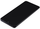 Pantalla refurbished Honor 50 SE negra con marco, lista para repuesto y reparación de display.