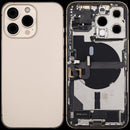 Encuentra tapas traseras con puerto de carga flex y piezas pequeñas para reparar tu iPhone 13 Pro Gold en Quetzaltenango.