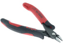 Cortador diagonal electrónico Wiha 56818, full flush, con cabeza angulada 21° para corte preciso de cables.