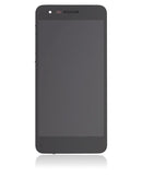 Pantalla LCD con marco para LG K8 (X210 / 2018) / Aristo 2 / Aristo 2 Plus / Aristo 3 / Aristo 3 Plus / Phoenix 4 / Tribute Dynasty / Empire / Fortune 2 / Risio 3 / Rebel 4 (Reacondicionado) (Negro)