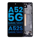 Encuentra la pantalla LCD con marco (sin sensor de huellas) para Samsung Galaxy A52 4G / A52 5G / A52S (2021) en Quetzaltenango.