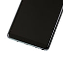 Pantalla OLED con marco para Samsung Galaxy Note 8 (Original usada: Grado B/C) (Negro Medianoche)
