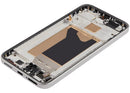 Pantalla OLED refurbished Xiaomi 15T gris con marco, lista para reparación de display y cambio de frente.