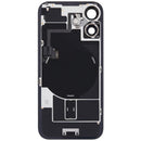 Tapa trasera blanca original para iPhone 16 con MagSafe, NFC y flex de flash, versión UK/EU.