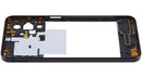 Marco medio de carcasa negro para Samsung Galaxy A17 5G (SM-A176), pieza de repuesto para reparación, chasis.
