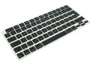 Kit de teclas Space Black para teclado MacBook Air/Pro (2021-2026) con diseño alemán.