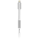NAZTECH ADAPTADOR LIGHTNING A AUDIO BLANCO
