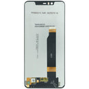 Pantalla original negra Nokia 5.1 Plus (X5) TA-1102, display LCD para reparación de pantalla rota.