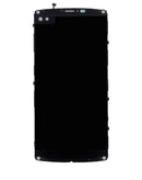 Pantalla LCD con marco para LG V10 (Reacondicionada) Negro