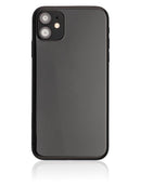 Tapa trasera con componentes pequeños pre-instalados para iPhone 11 (Usado original calificación B) (Negro)