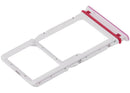 Bandeja SIM de repuesto fucsia roja para Motorola Moto G37 (XT2625 / 2026).